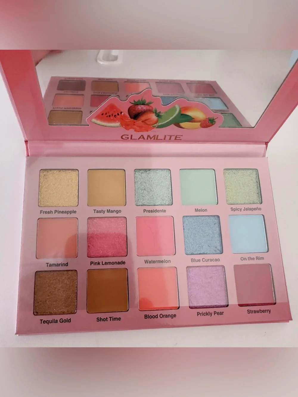 NWT Glamlite Margarita Tequila Eyeshadow Palette